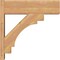 Ekena Millwork Merced Block Smooth Outlooker, Western Red Cedar, 7 1/2"W x 24"D x 24"H OUT08X24X24MRC05SWR - alternate 4